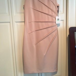 Women’s size 8 blush Calvin Klein dress